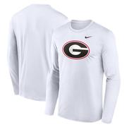 Georgia Nike Legend Primary Logo Long Sleeve Tee